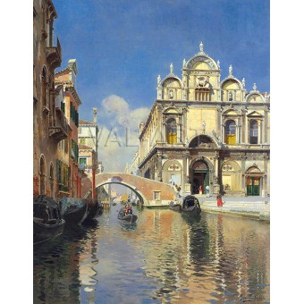 Големият канал до Сан Марко, Венеция (1913) РЕПРОДУКЦИИ НА КАРТИНИ